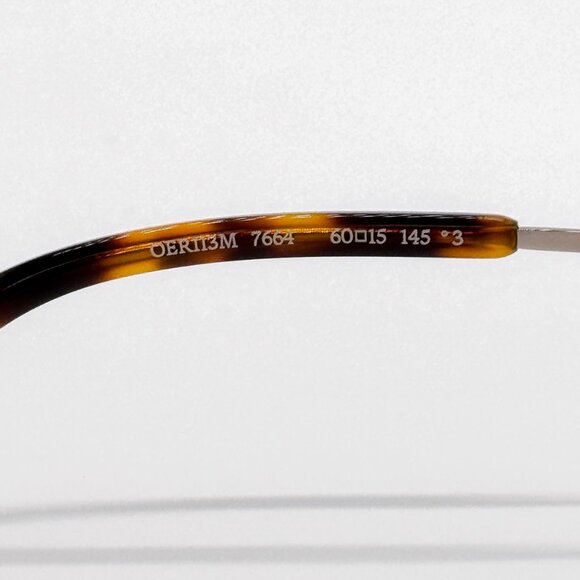 NEW OFF-WHITE OERI13M MIAMI 7664 SUNGLASSES UNISEX OVAL BROWN GOLD - Picture 6 of 8